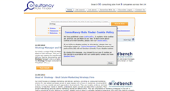 Desktop Screenshot of consultancyrolefinder.com