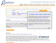 Tablet Screenshot of consultancyrolefinder.com
